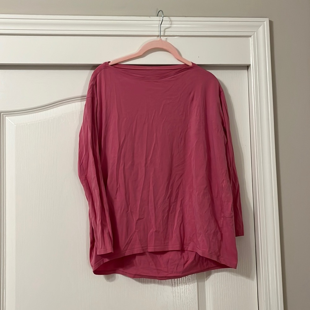 Lulu lemon back in action long-sleeve shirt